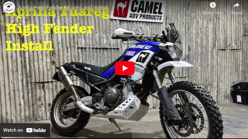 Aprilia High Fender Kit Intro and Install