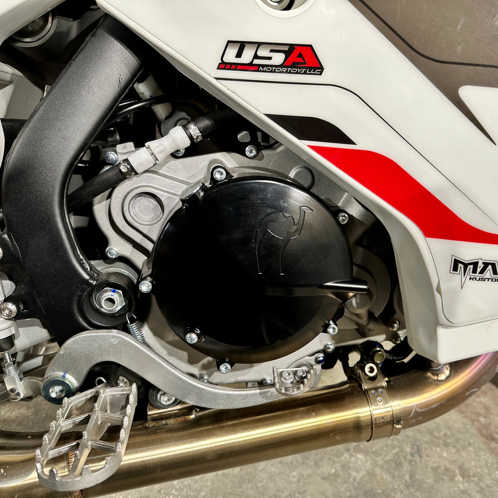 Camel ADV Kove 450 Clutch Cover with Oil Level Check Bolt