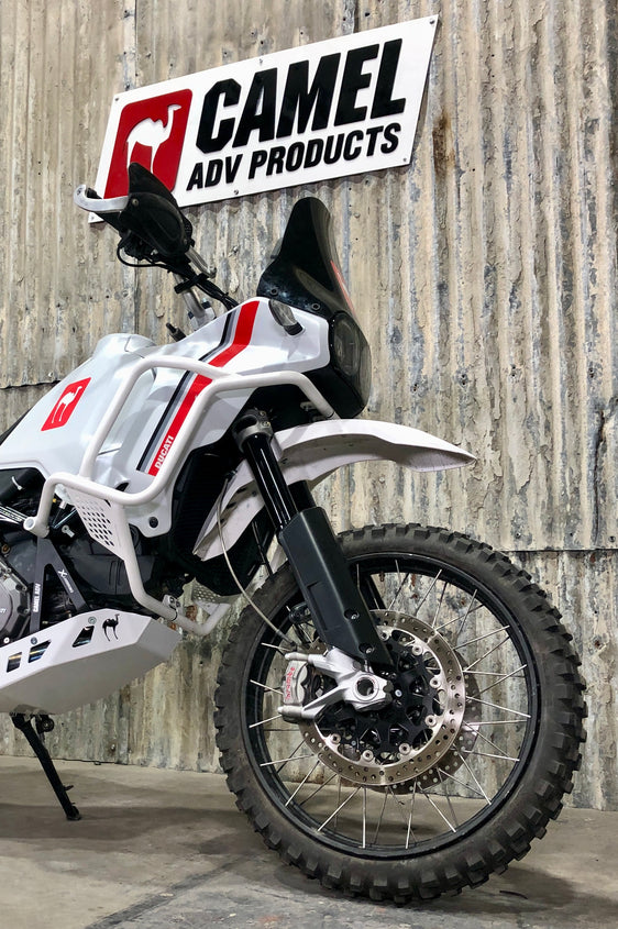 Camel ADV Ducati Desert X High Fender Kit Gut Guard Skid Plate