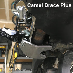 Camel Brace prevents broken footpeg mount on Honda Africa Twin CRF1000L