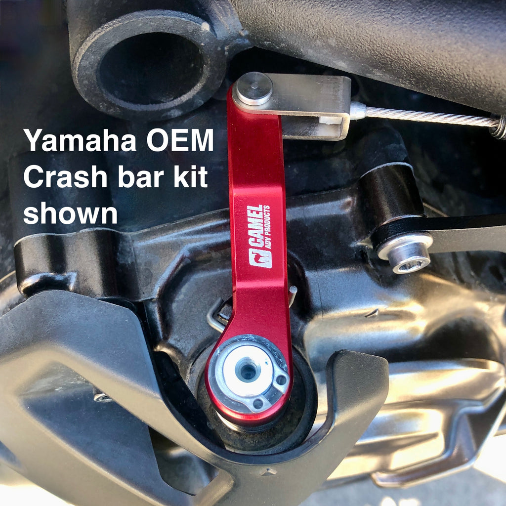 Camel ADV T7 1 Finger Clutch 700 Tenere, Yamaha OEM Crash bar