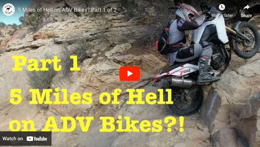 5 Miles of Hell on ADV Bikes? Part 1 of 2