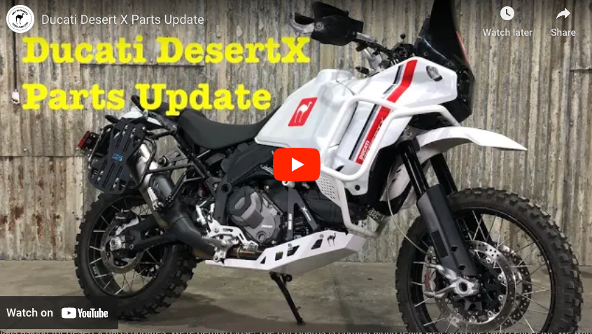 Ducati Desert X Parts Update