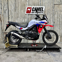 Camel ADV TransAlp High Fender Kit and skid plate