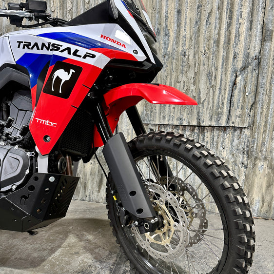 Camel ADV TransAlp High Fender Kit and skid plate