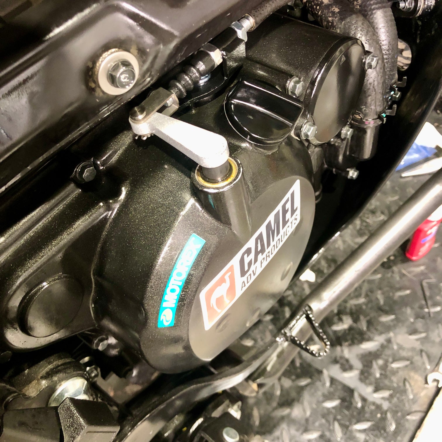 KLR650 1 Finger Clutch Camel ADV Products