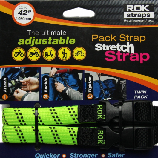 ROK Straps Adjustable Pack Strap 42 x 5/8 inch Green CAMO
